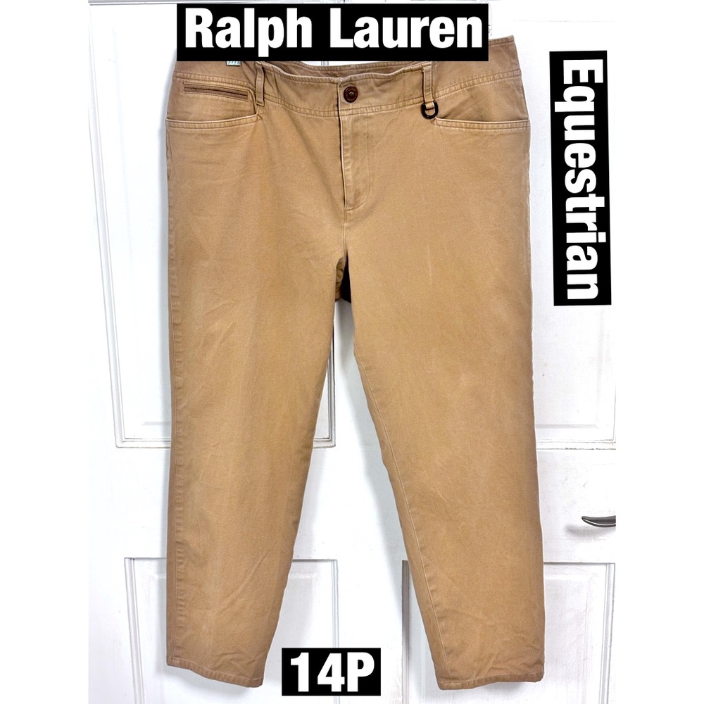 Ralph Lauren Equestrian Cotton Pants with Stretch. Perfect Condition